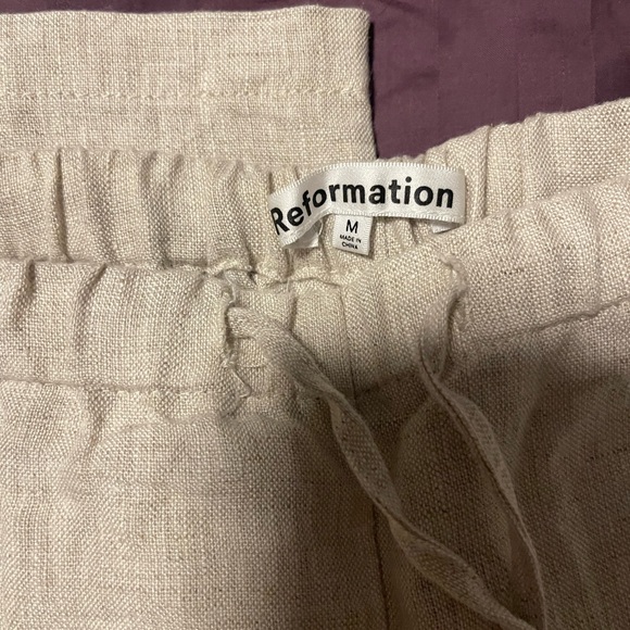 Reformation olina linen pants - Picture 4 of 5